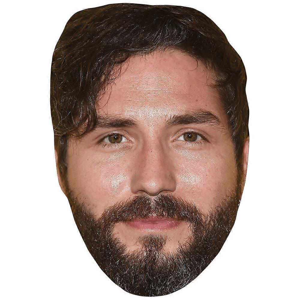 John Patrick Amedori (Beard) Celebrity Mask, Flat Card Face