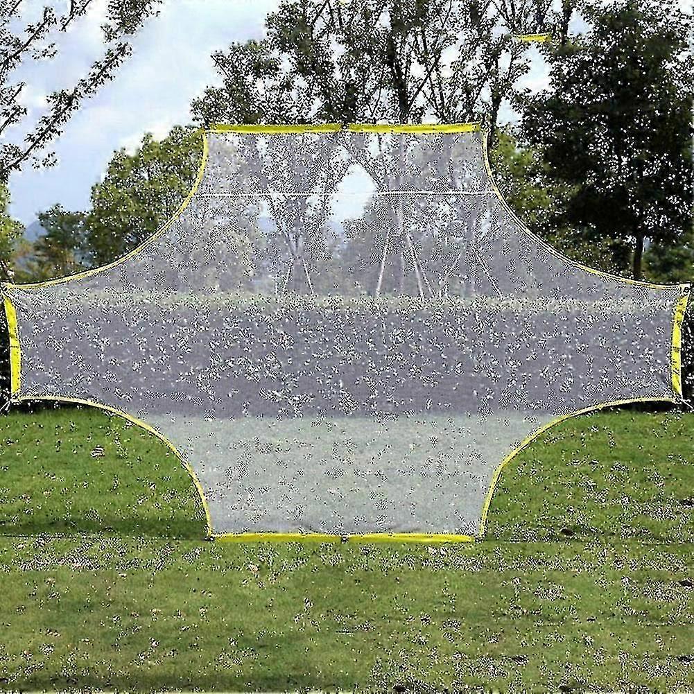 Football Training Hexagonal Net Football Accuracy Trainer Net Portable Elastic Football Target Net Soccer Goal Training