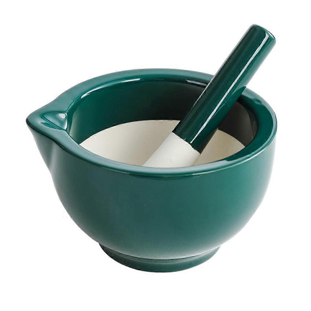 Child Food Grind Bowl, Compact Ceramic Tool for Efficient Substance Processing