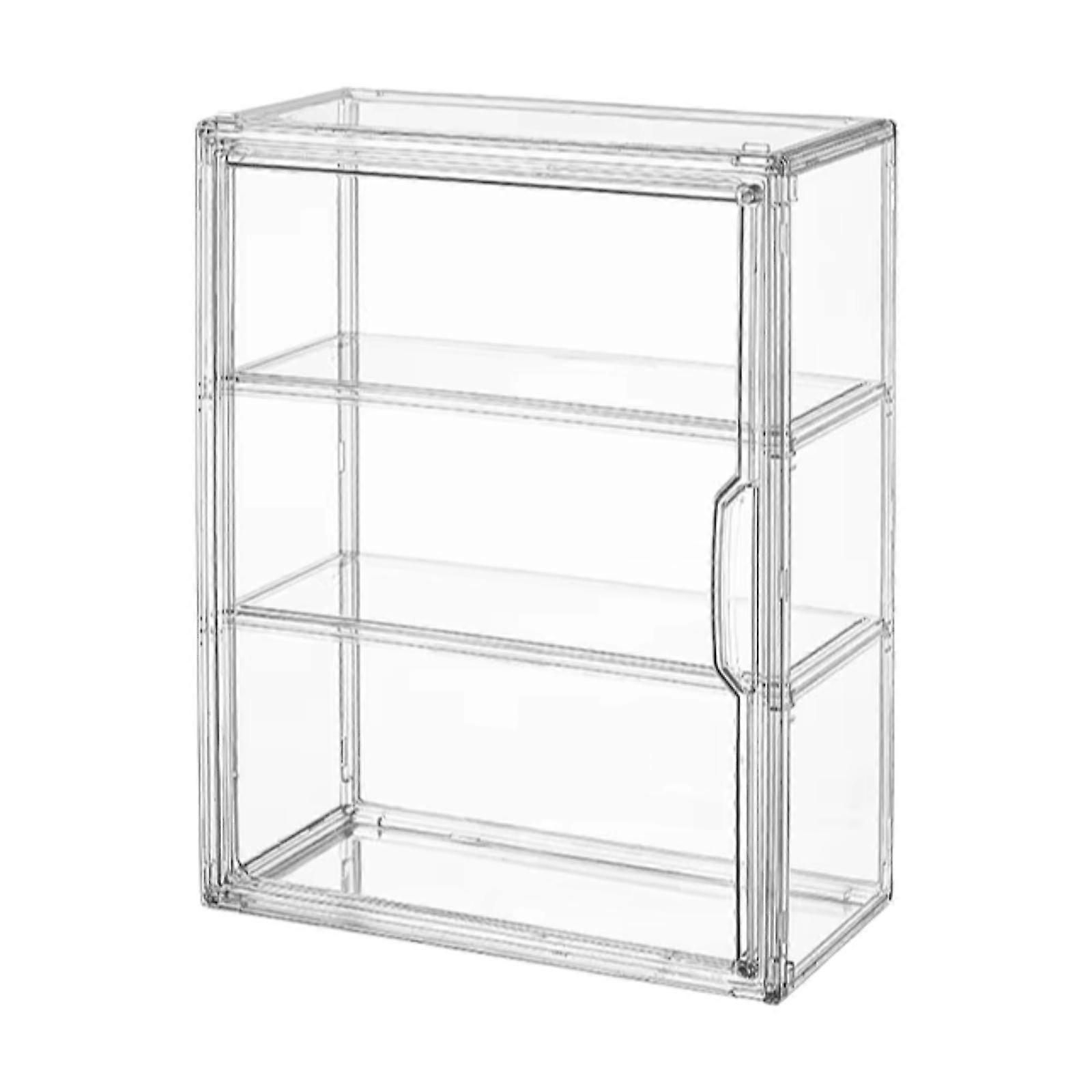 Figurine Display Case Figures Storage Box,Large Capacity,Versatile,Toy Showcase