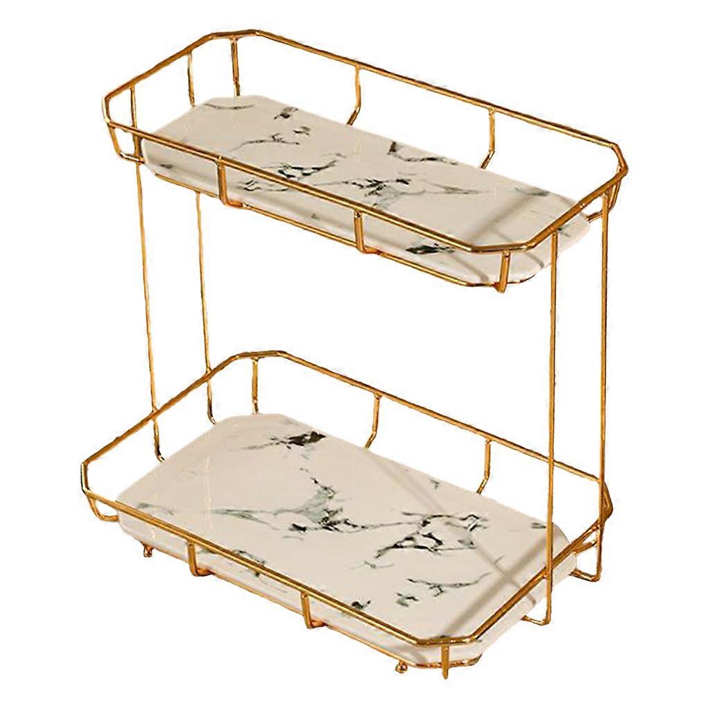 Storage Shelf Rack Standing Display Stand Shelves Organizer Multi-Function