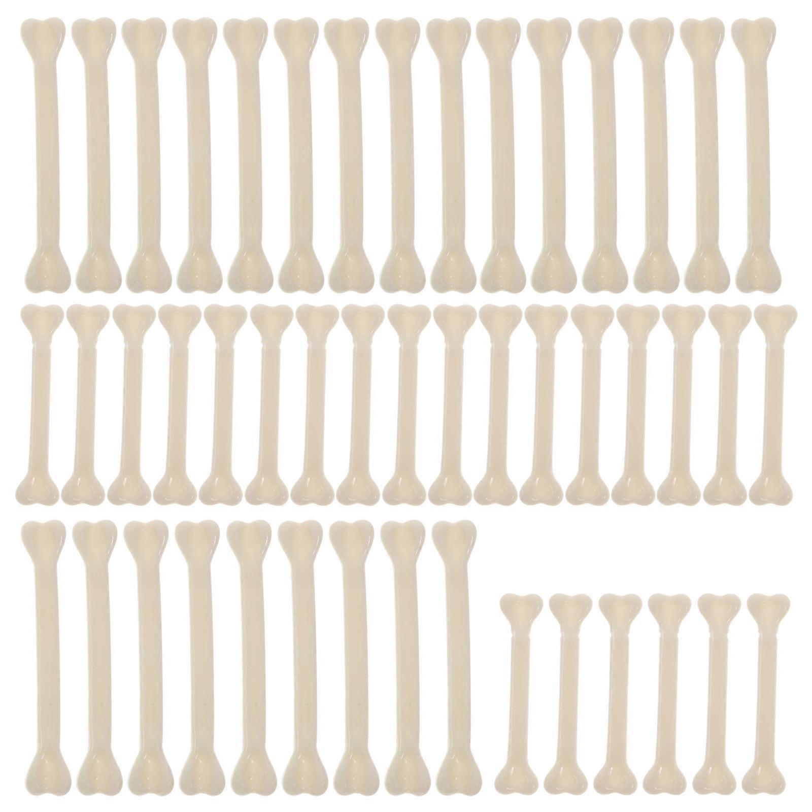 Prank-Ready Fake Bones for Decor, Plastic Skeleton Props for Celebrations