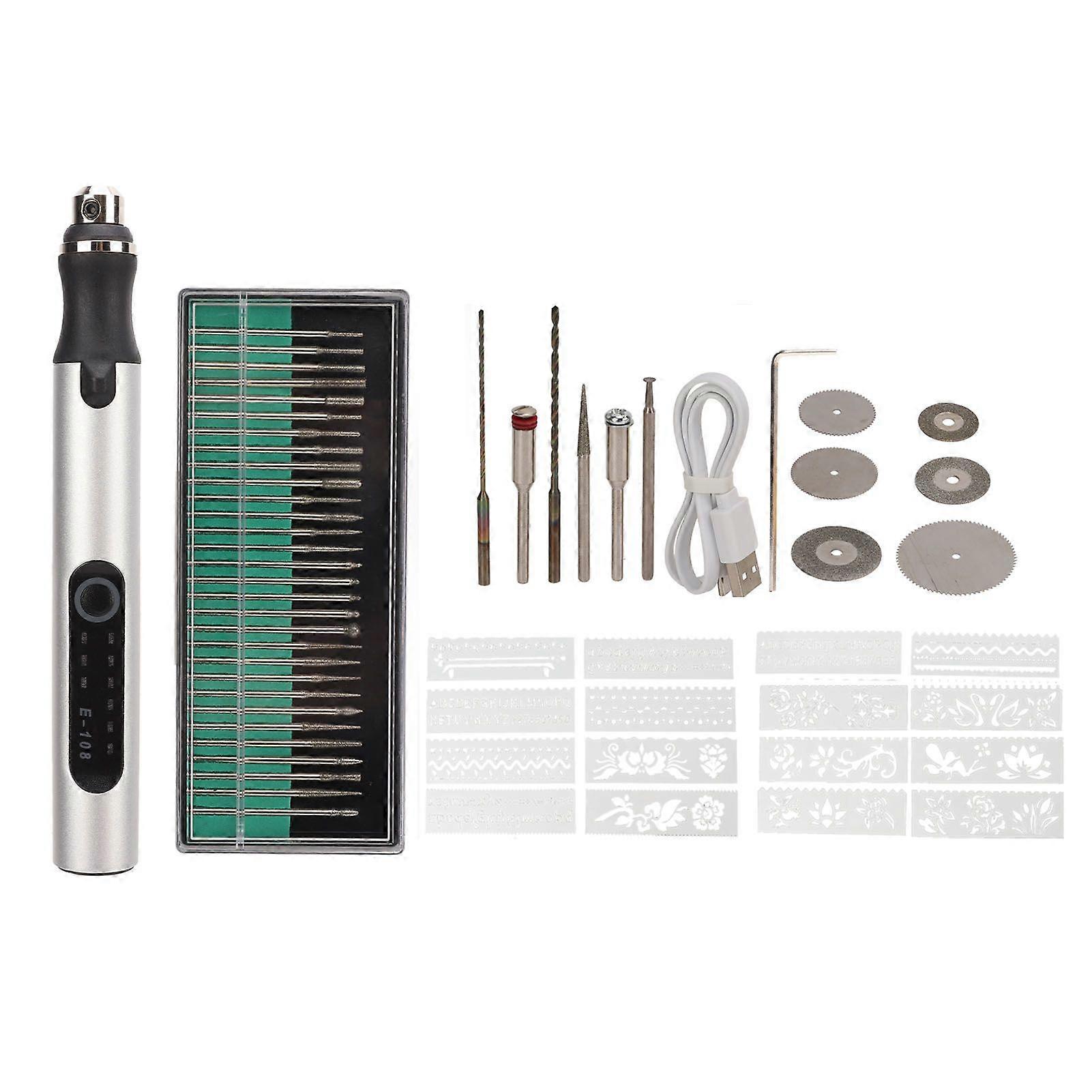 2025 Latest Model  Electric Engraving Pen USB Charging Wireless DIY Indicator