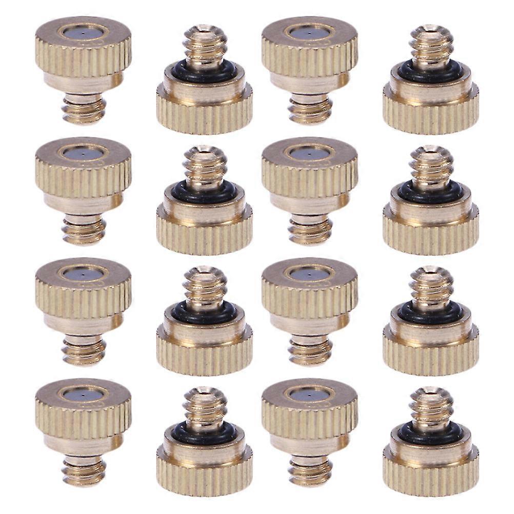 Durable Misting Nozzle with Cushioned Joint, Prevents Leakage, Enhances Outdoor Experience