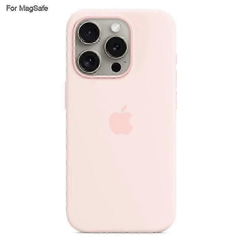 For iPhone 15 Pro Case with MagSafe - Liquid Silicone Protective Cover