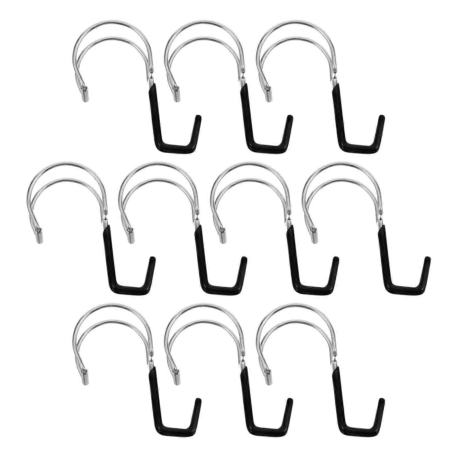 Hooks For Kitchen Bathroom Balcony Garage Hallway Hanging 10Pcs