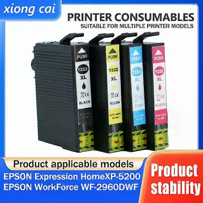 Compatible with XP - 4200/4205 and WF - 2930/2950! Epson T232XL Multi - color Ink Cartridge Set
