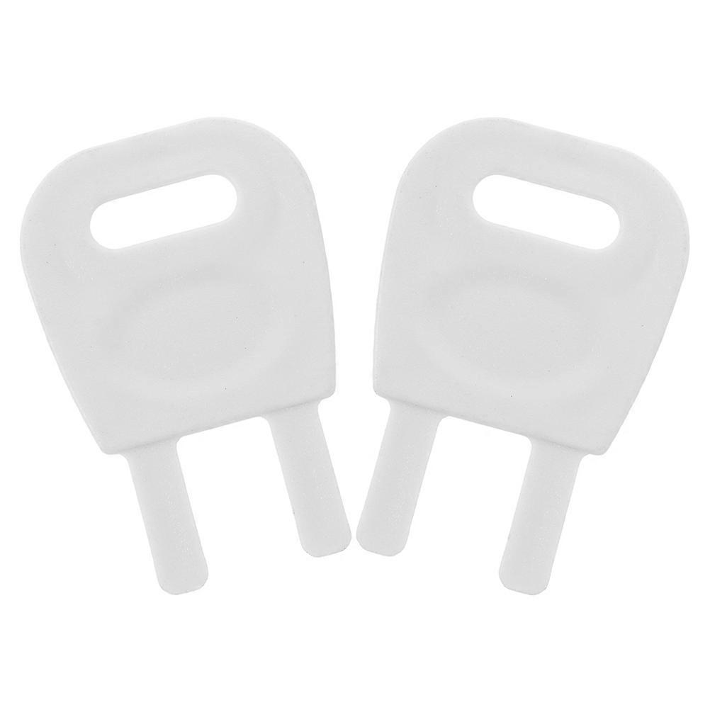 Dispenser Keys for Toilet Tissue & Hand Towel Holders   Easy to Use Replacement Set of 2   Sleek Design for Commercial & Office Use