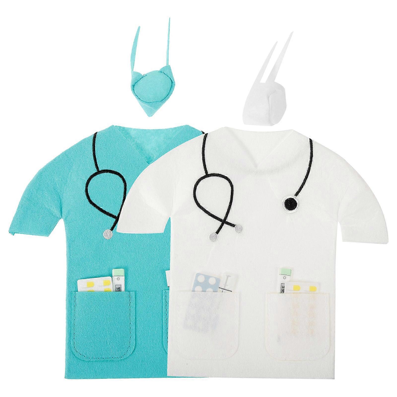 Delicate Cover with Non Woven Fabrics for Decoration Assorted Color High Durability Practical Gift 2 Pieces