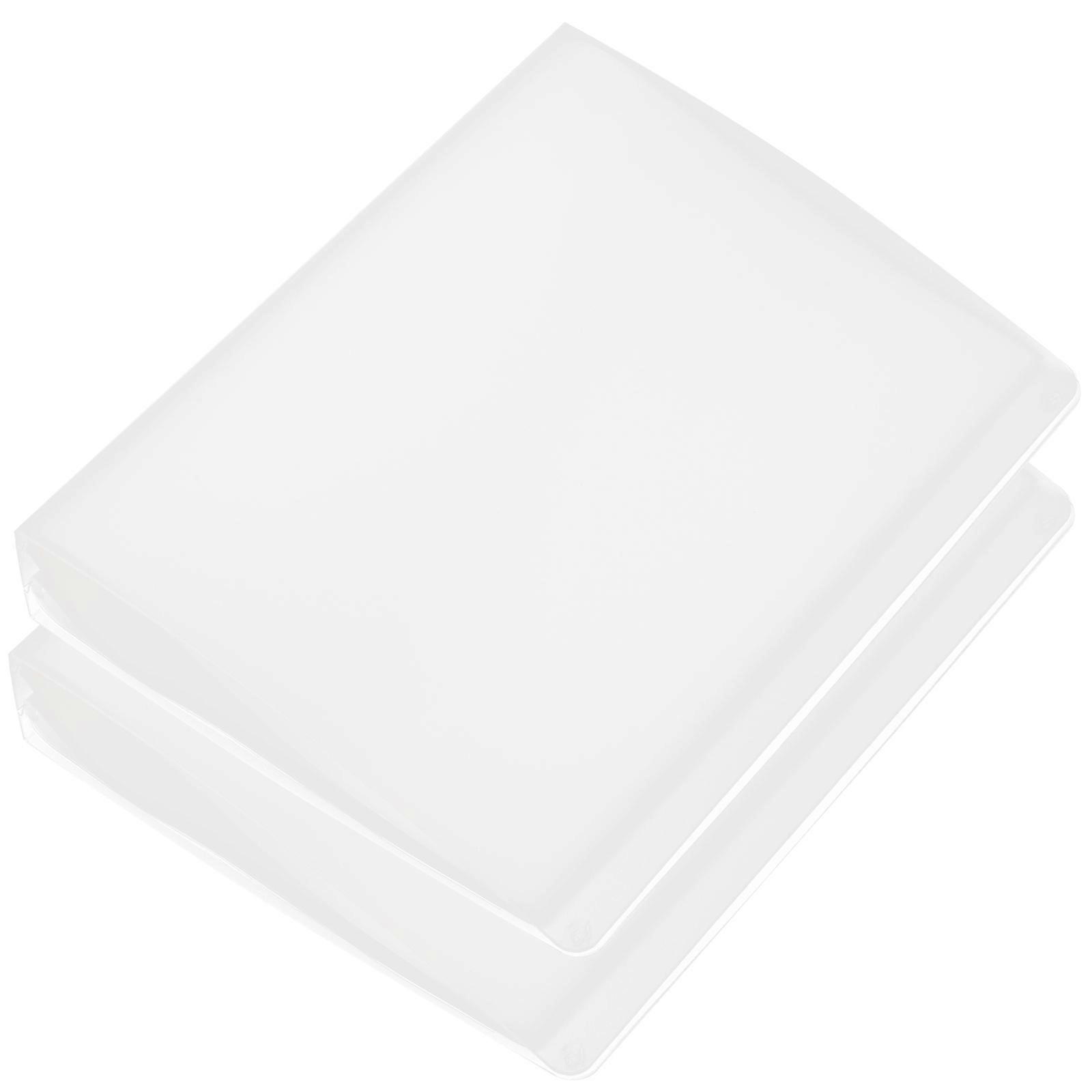 2pcs Large Capacity Photo Album Book, Multi Functional Transparent Card Storage Organizer for Photos, Tickets & Memorabilia, Perfect for Family