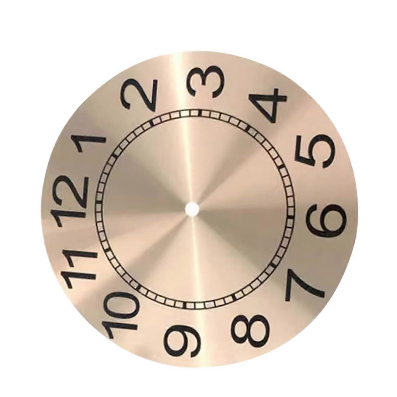 Large Silver Dials For Crafting Modern Watch Accessories Replacement