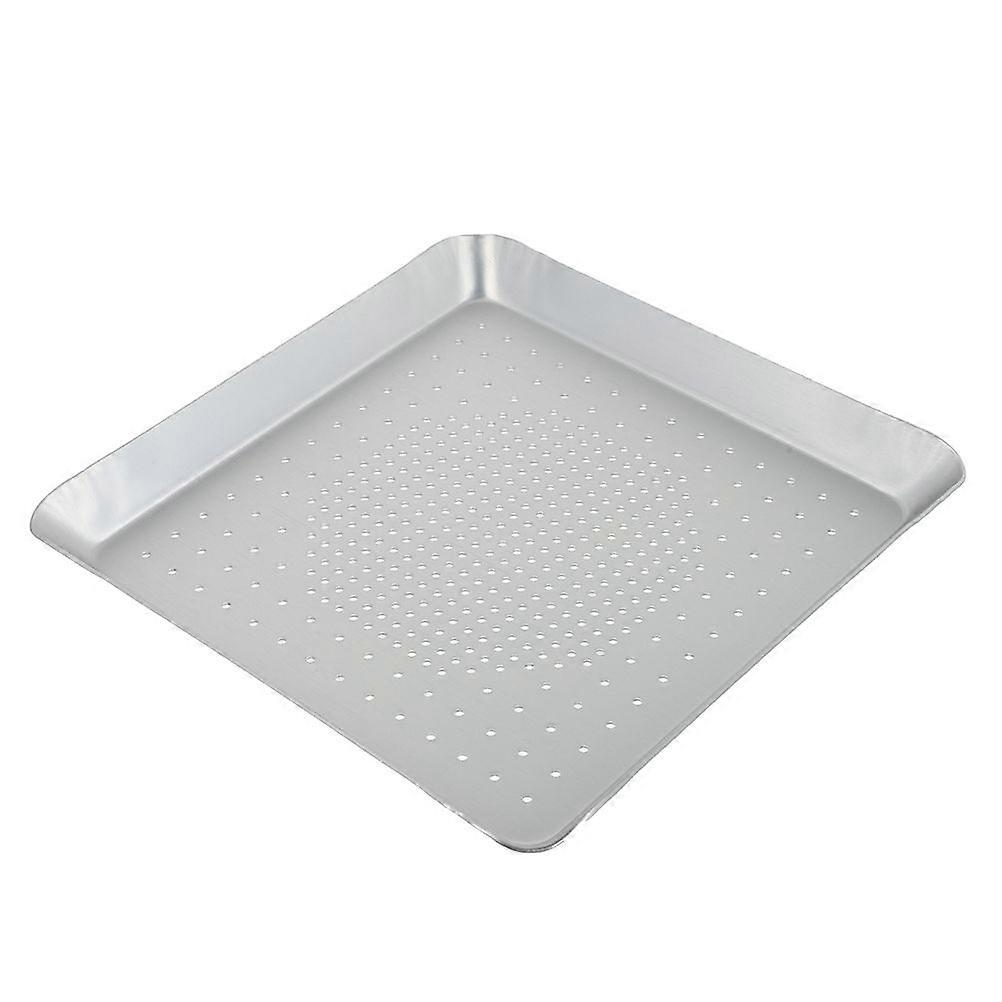 1pc Aluminum Alloy Pizza Baking Pan Practical Pizza Tray Baking Tool for Home