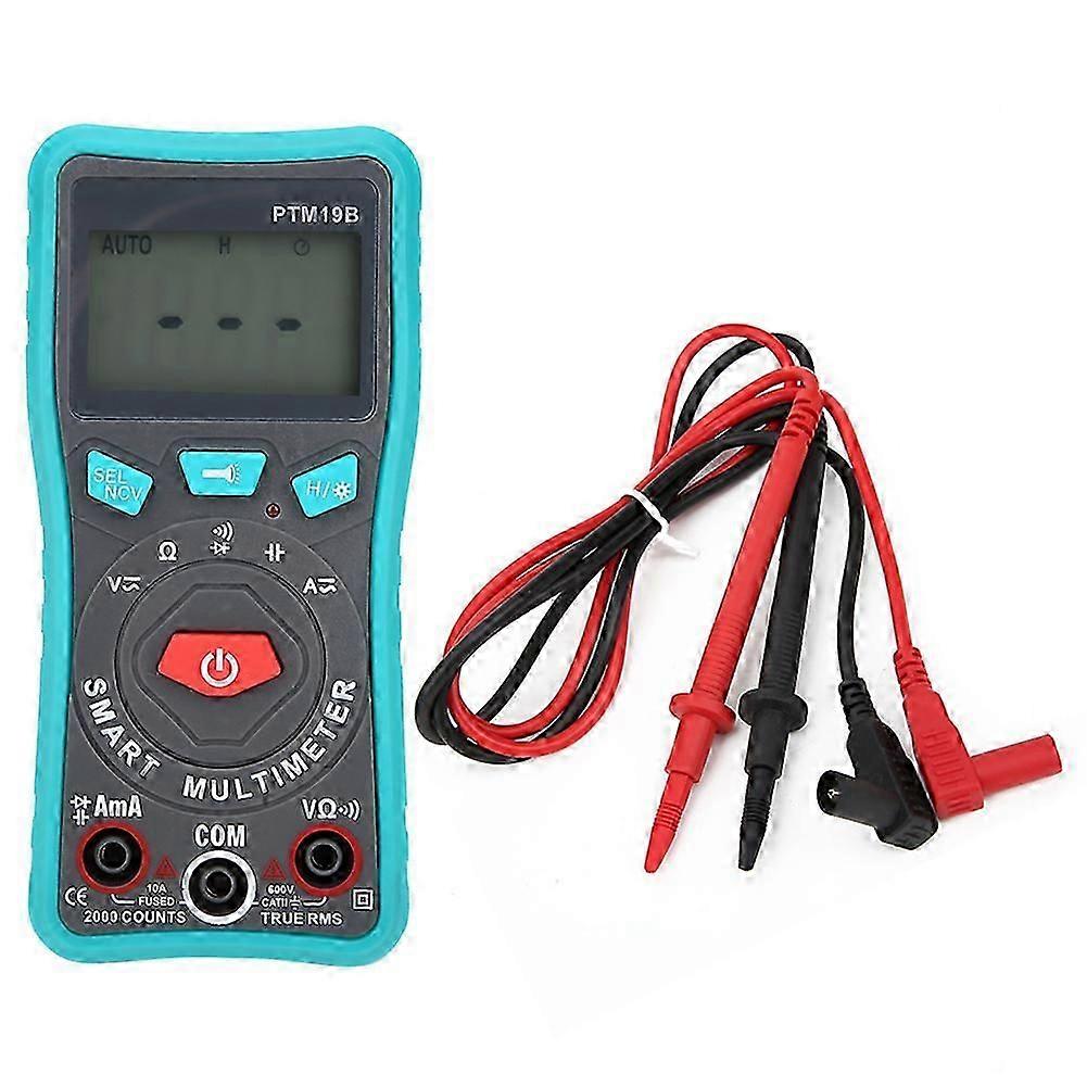PTM19B Portable Digtal Multimeter NonContact Voltage Diode Tester Testing Equipment