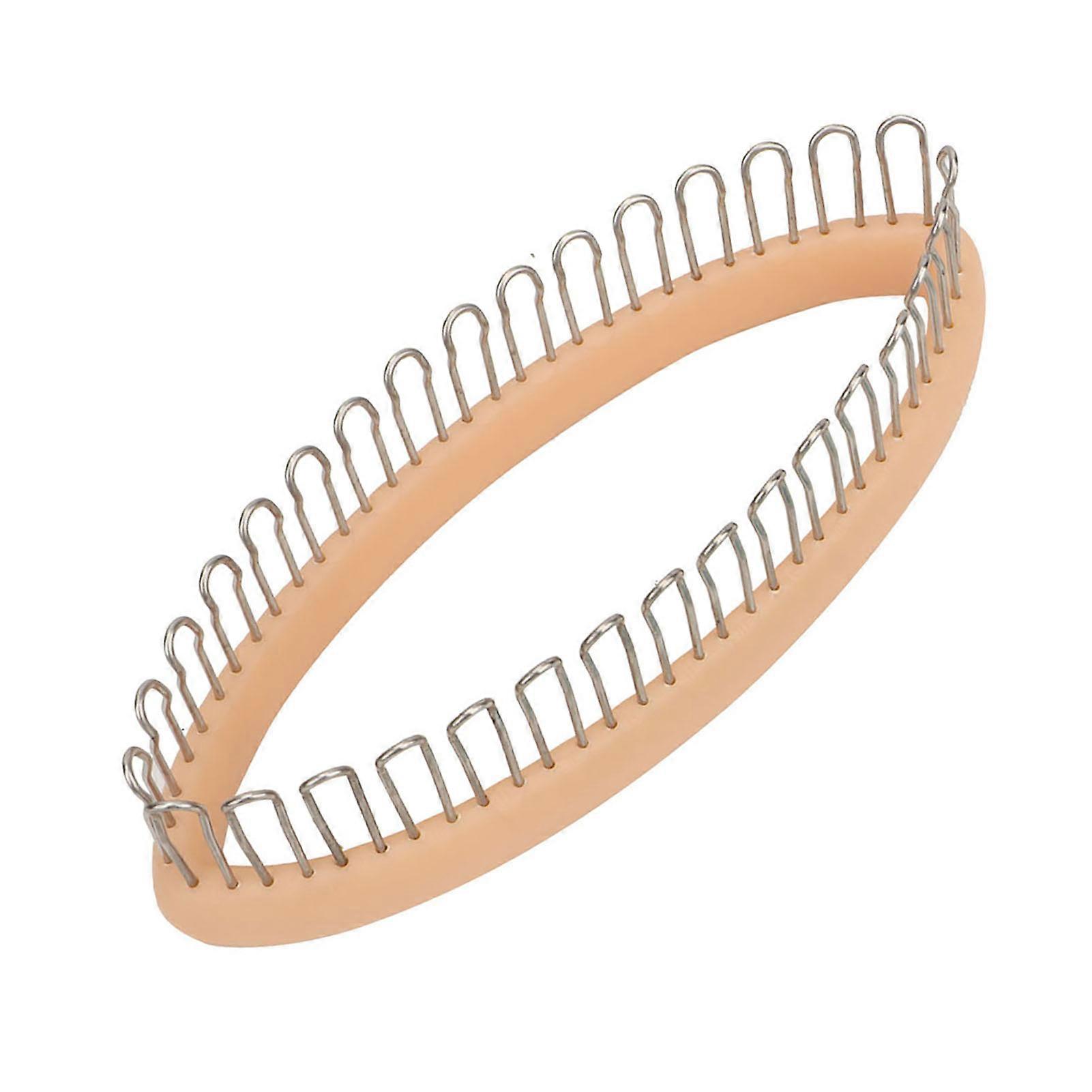 DIY Knitting Machine Socks Leg Warmers Weaver Hook Ring Yarn Needle Knitting Tools Random Color