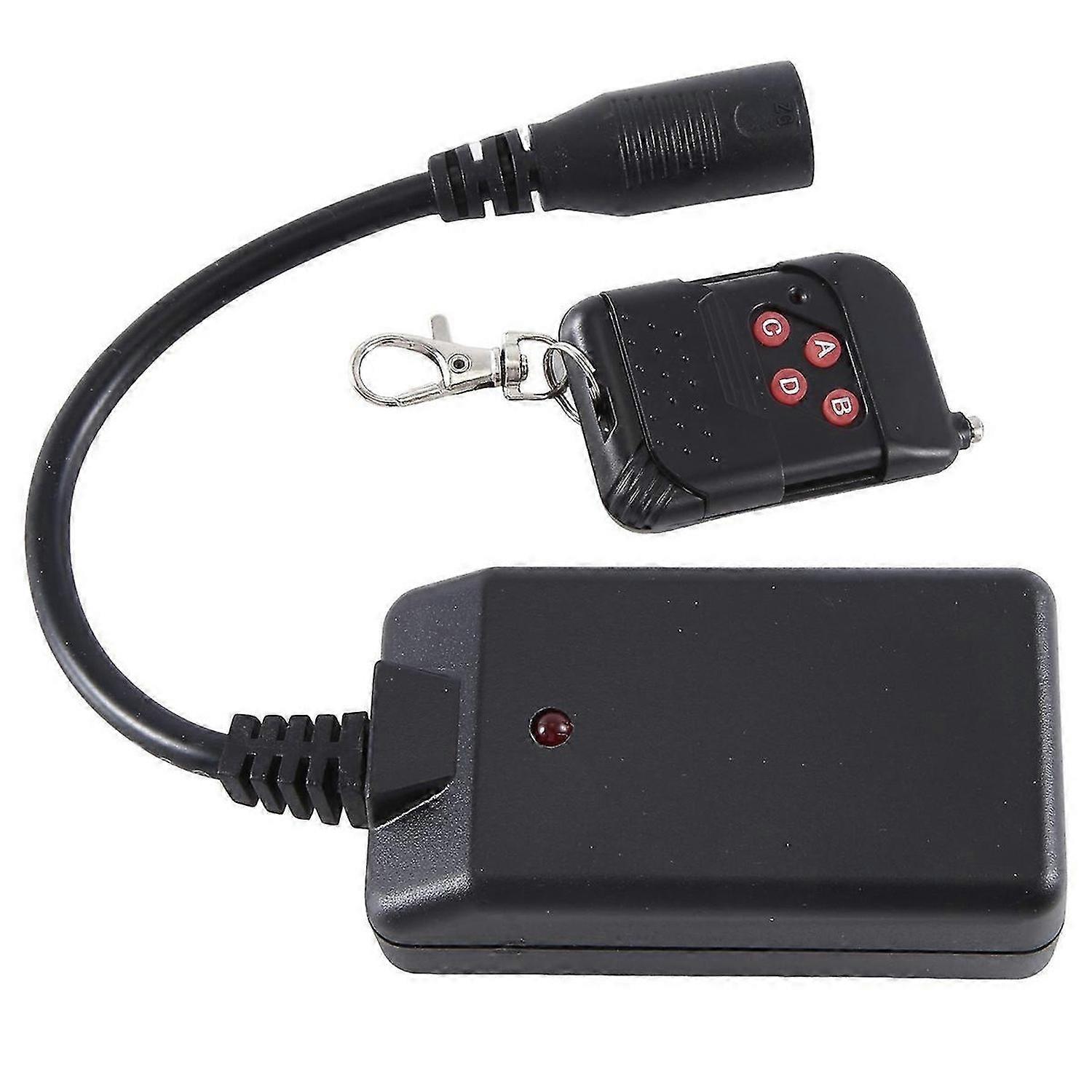 Portable 3 Pins XLR Wireless Remote Control Receiver for Smoke Fog Machine DJ Stage Receptor Fogging