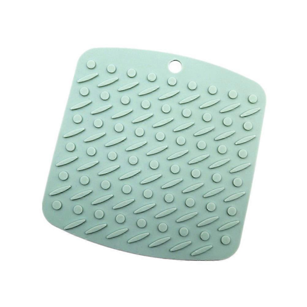 Silicone Heat Resistant Coaster Mat   Non Slip Insulation Pad for Kitchen and Tableware Use