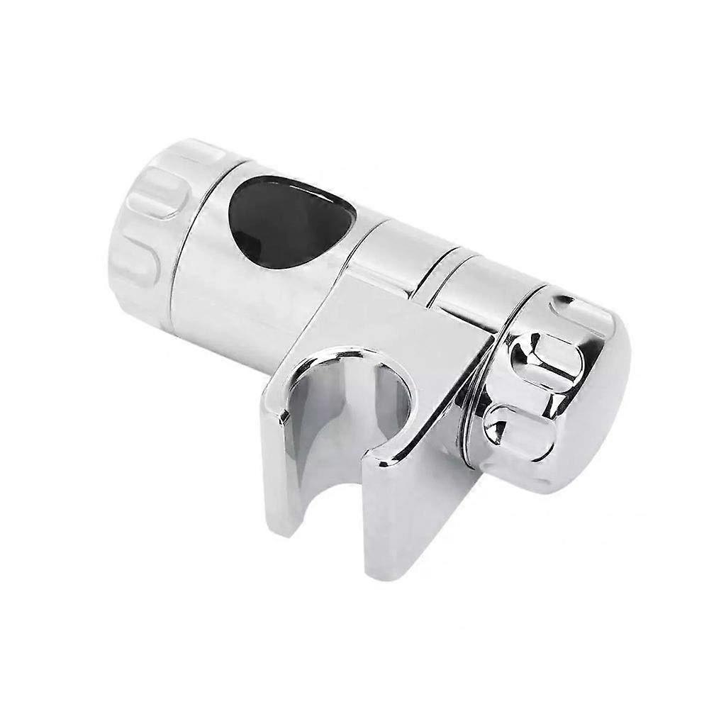 Galvanized ABS Bathroom Toilet Shower Head Sliding Bracket Adjustable Rod Bar Shower Holder Lifting Rod Support for Pipe Shelf