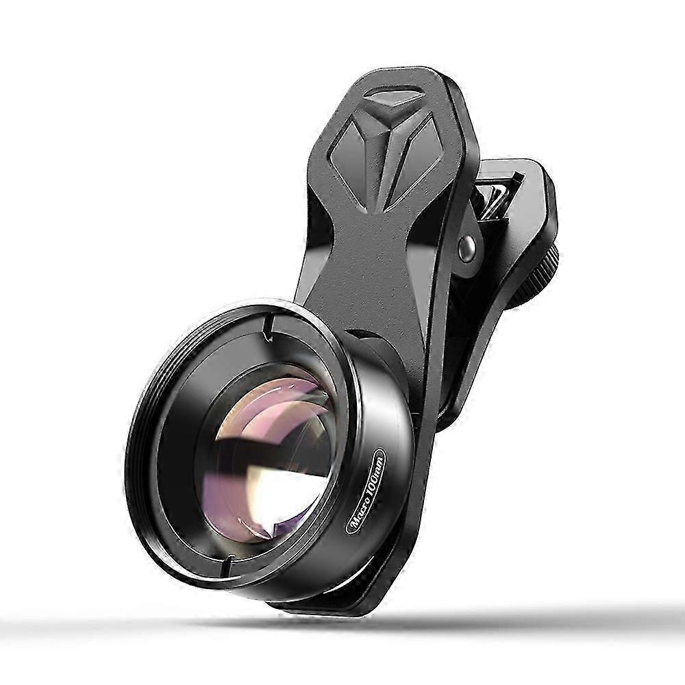 APEXEL 100mm Macro Lens suitable for iPhone suitable for Samsung, Only Lens
