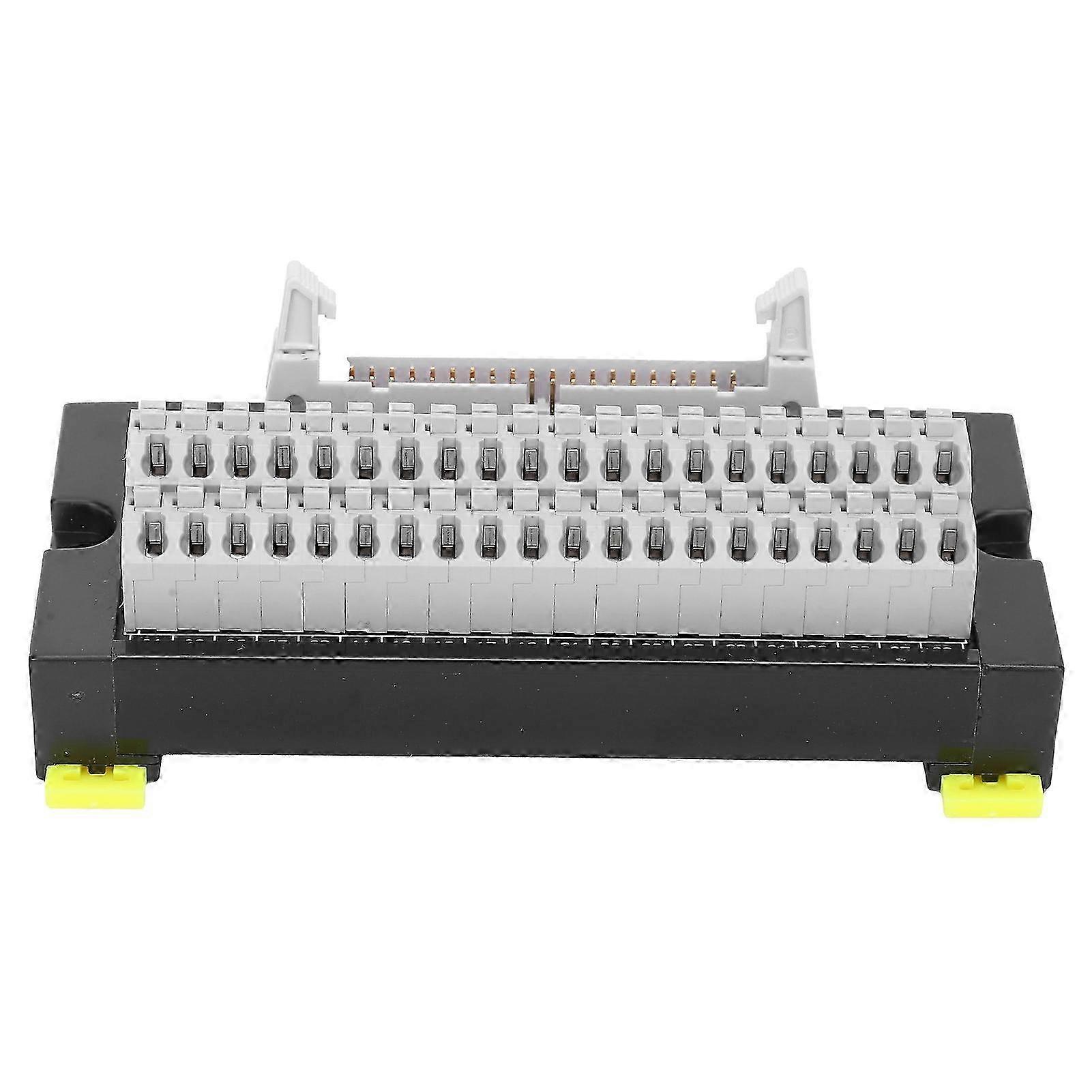 Terminal Block 40 Pin Breakout DIN Rail Mounting Adapter Connector Switch Control
