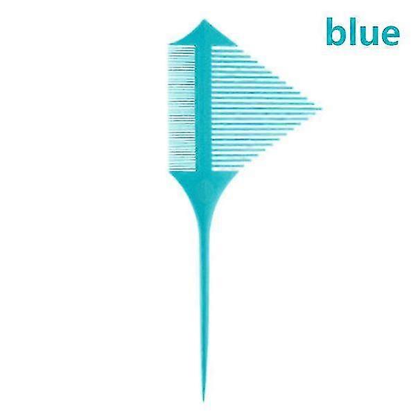 Color Double-sided Triangular Comb for Thick Hair