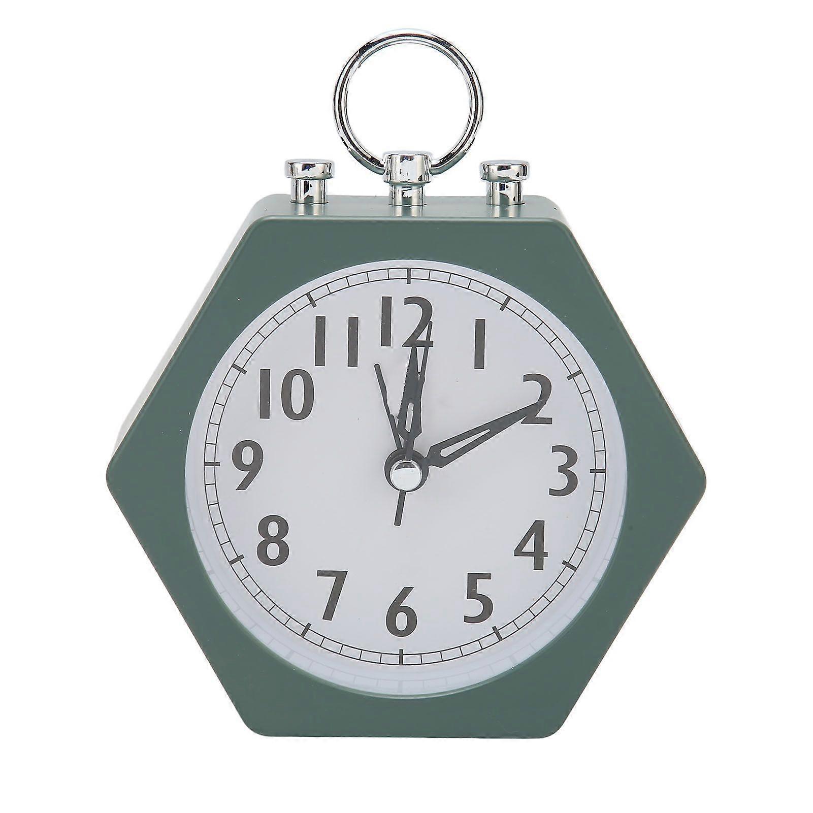 2025 Latest Model  Polygon Alarm Clock Battery Powered Clear Display Portable