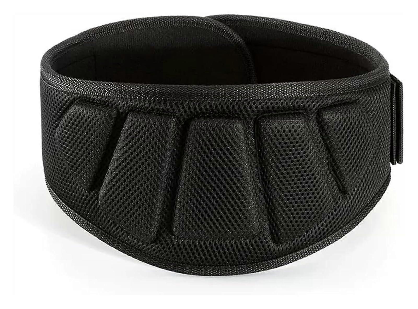 Weight Lifting Belt For Men And Women, Strong Back Support, For Squats, Cross Training And Powerlifting, Red Large, Black