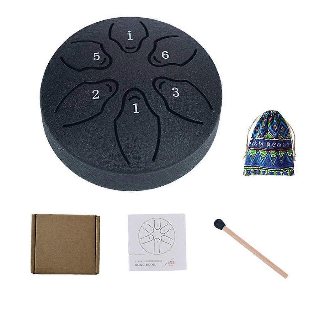 Ethereal Drum – Mini Steel Tongue Drum for Healing Sound