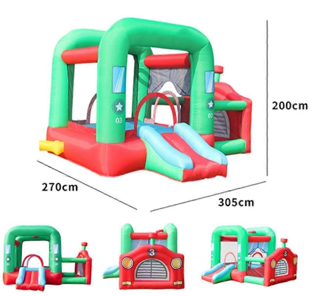 Inflatable Bounce House with Slide for Kids, Bouncy Castle with Blower for Outdoor Backyard/Indoor, Jump House for Adult Toddlers Kids Party