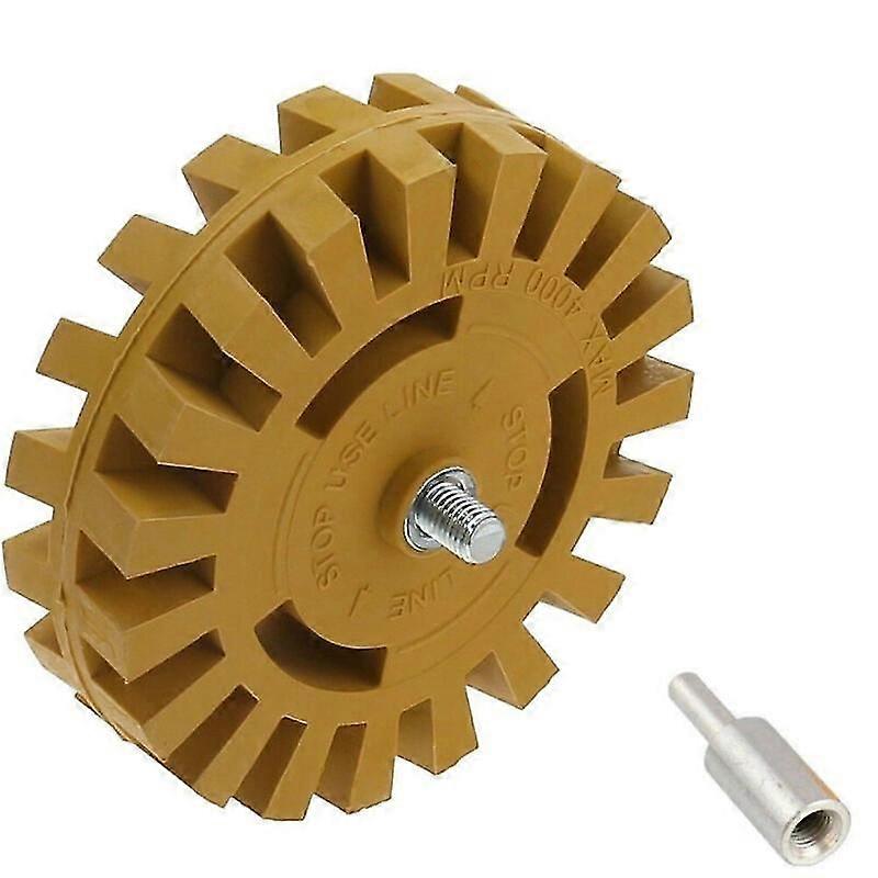 Stripe en caoutchouc décalcomanie enlèvement roue voiture cannelé caramel perceuse Heavy Duty