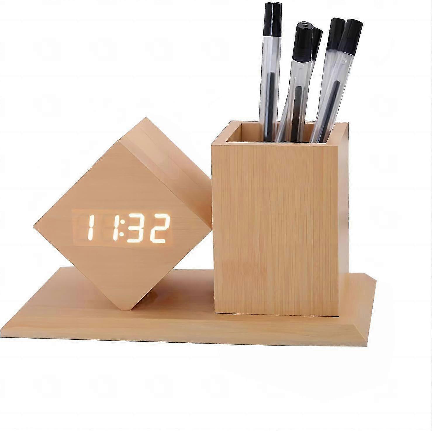 Alarm Clock Digital Alarm Clock LED with Temperature Calendar Display