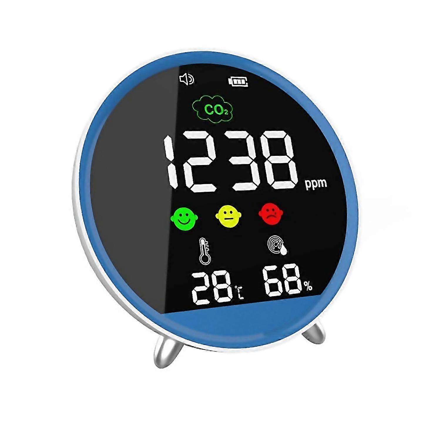 For Co2 Detector Co2 Monitor Carbon Dioxide Temperature Humidity Meter R