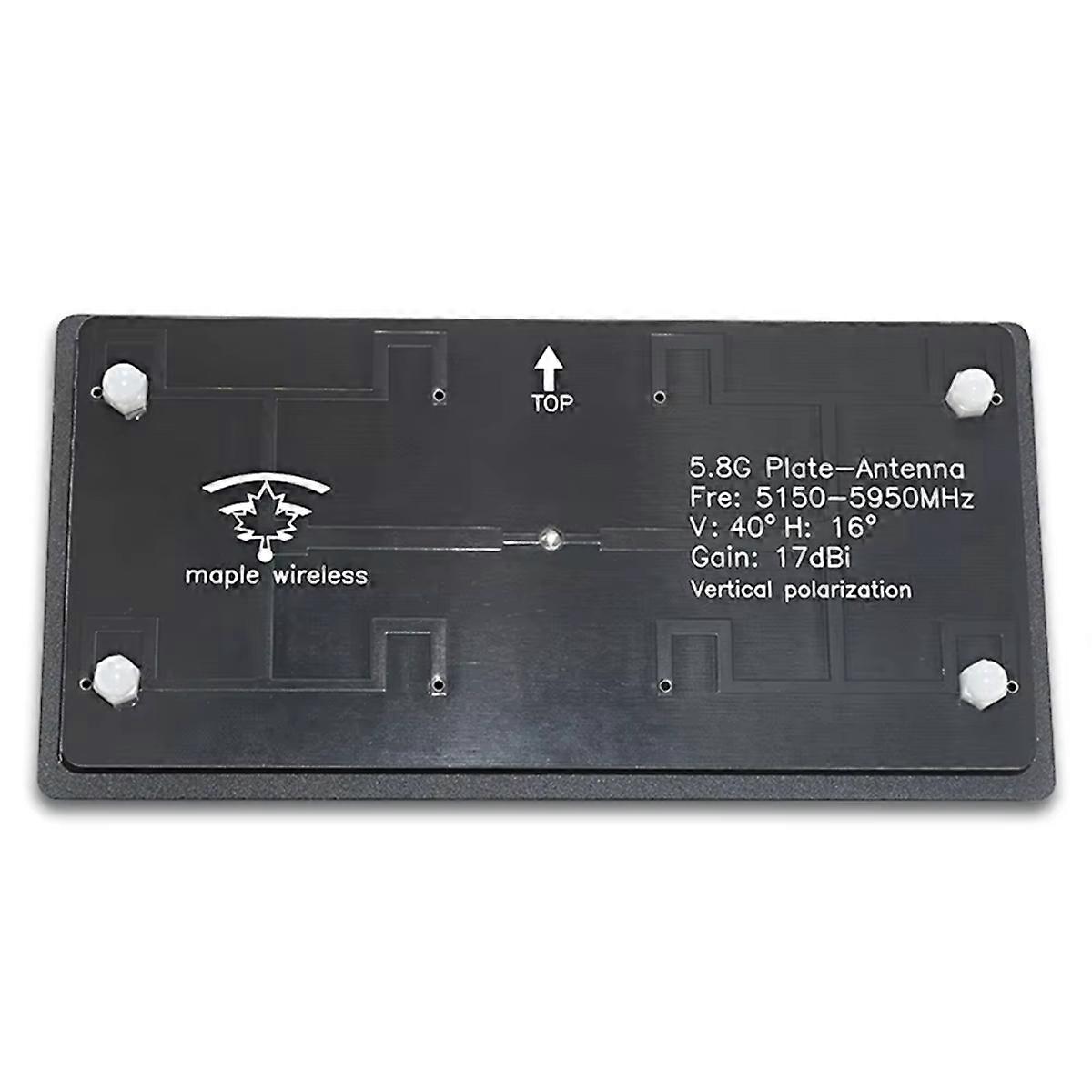 17dBi Maple 5.8GHz Plate FPV Antenna for HM30 Digital Mapping Antenna AAT HD Tracking Frequency Board Inner Hole