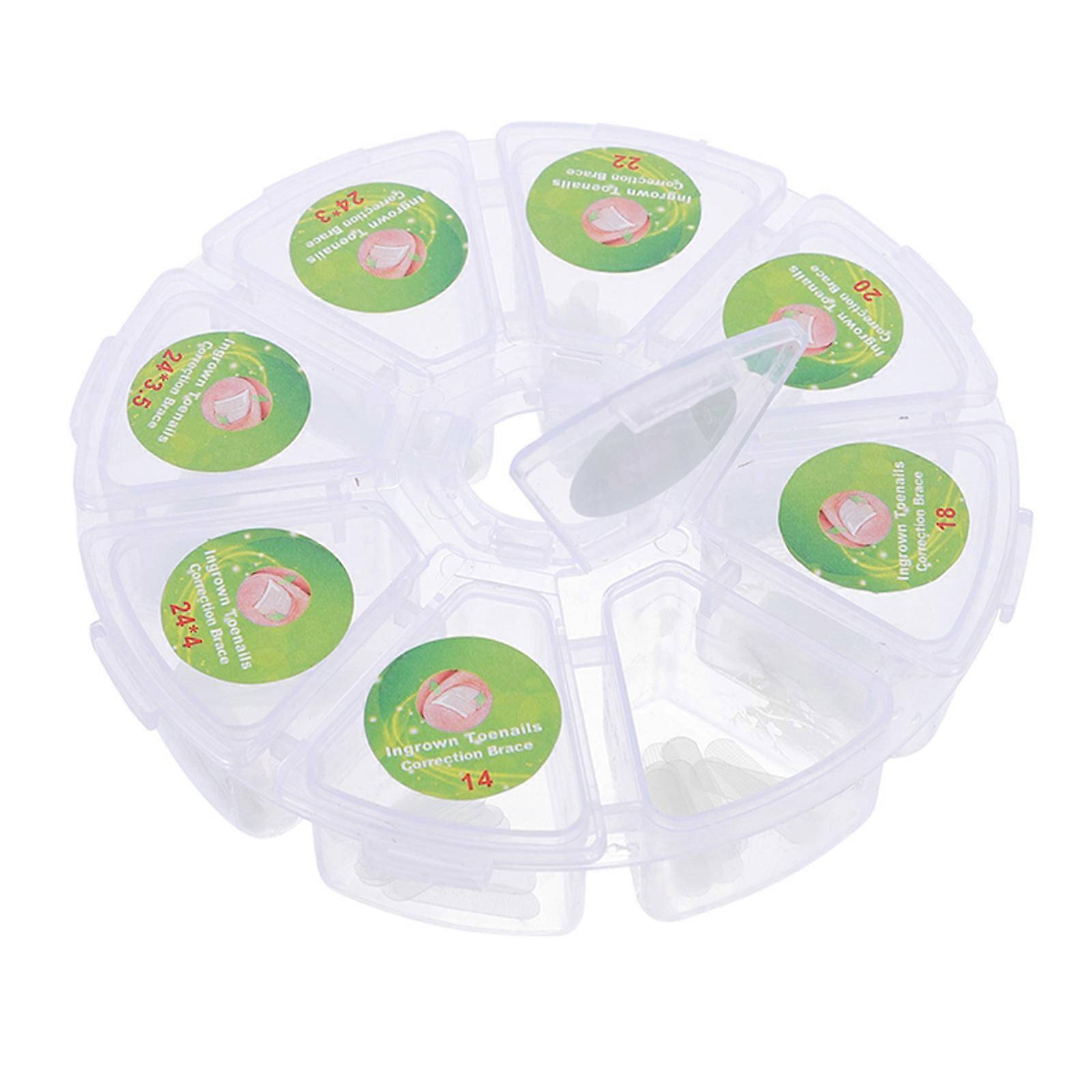 Manicure Tools Breathable Ingrown Nail Sticker For Nail Care Correcting Bending State 4x2.4x0.2cm 100Pcs