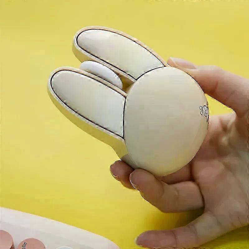 Cute Rabbit Cartoon Wireless Bluetooth Silent Mouse for Office and Gaming
