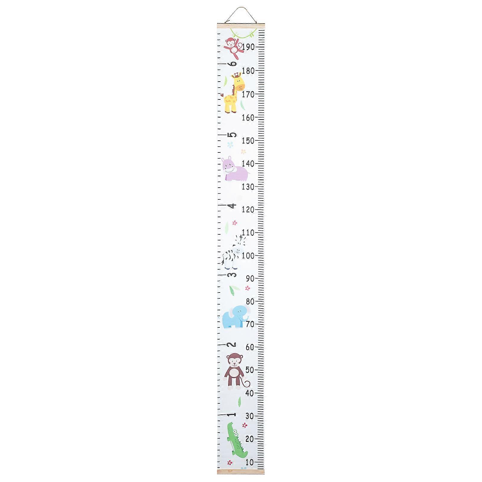 Here's a product description you can use for a **Height Chart Wall Ruler For Portable Canvas Growth Measurement Chart For Nursery, Living Room, and