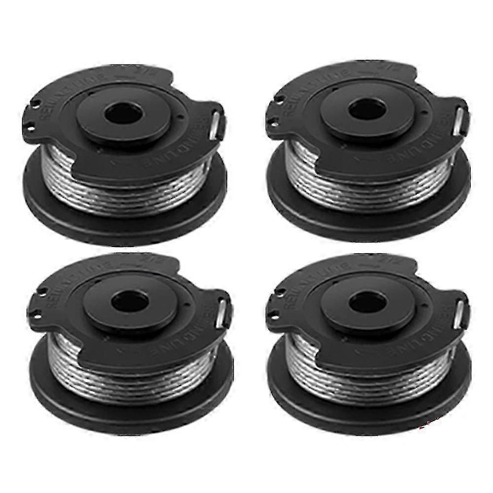 4 Pack Trimmer Spool Line for Bosch Easygrasscut 18, 23, 26, & 18-230 Models - Durable Grass Cutting Replacement Strands