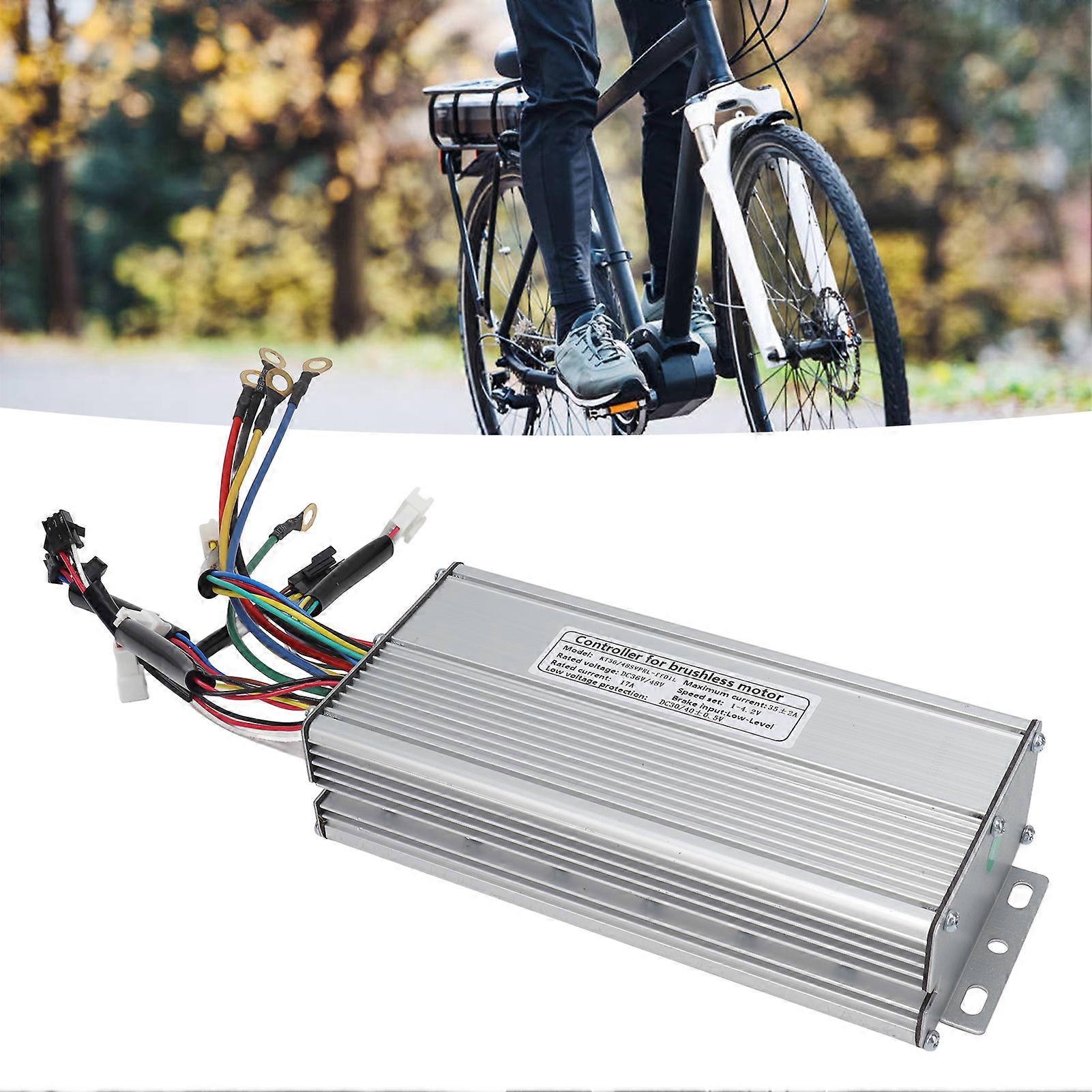 Electric Bicycle Conversion Motor Kit with Light Line LCD6 Meter 35A Controller Set for Replacement DIY