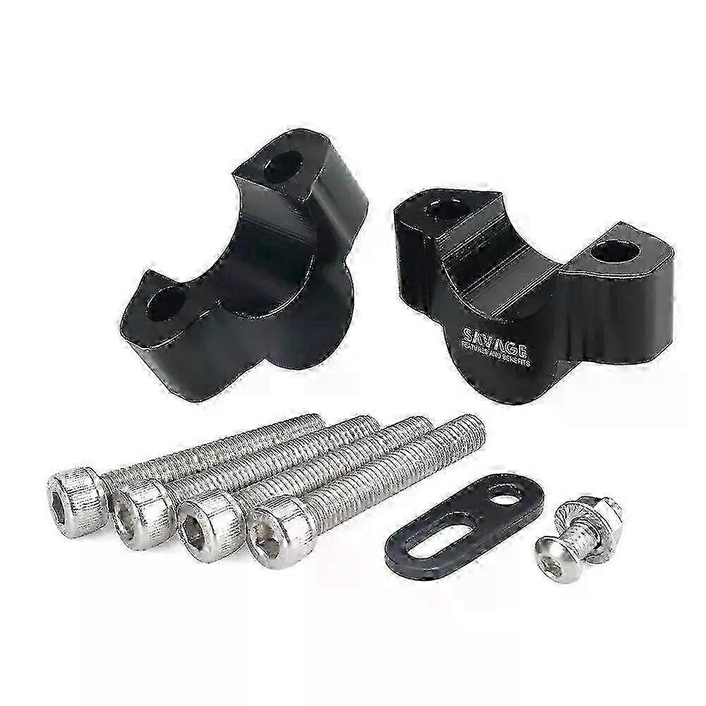 Handlebar Riser for Yamaha Tracer 900 GT 9GT Motorcycle 2021-2024 Models - 28mm 1 1/8" Bar Clamp with 20mm Height Adjustment