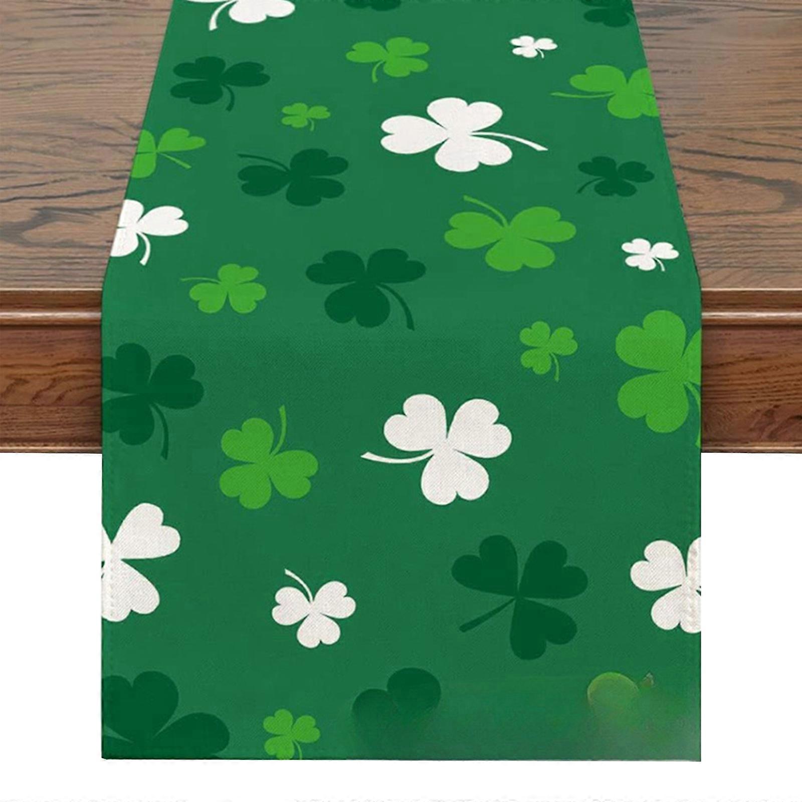 Grass Tablecloth Dining Table Runner Festive Decorative Cloth Tablecloth Long Table Cloth Placemat Multicolor