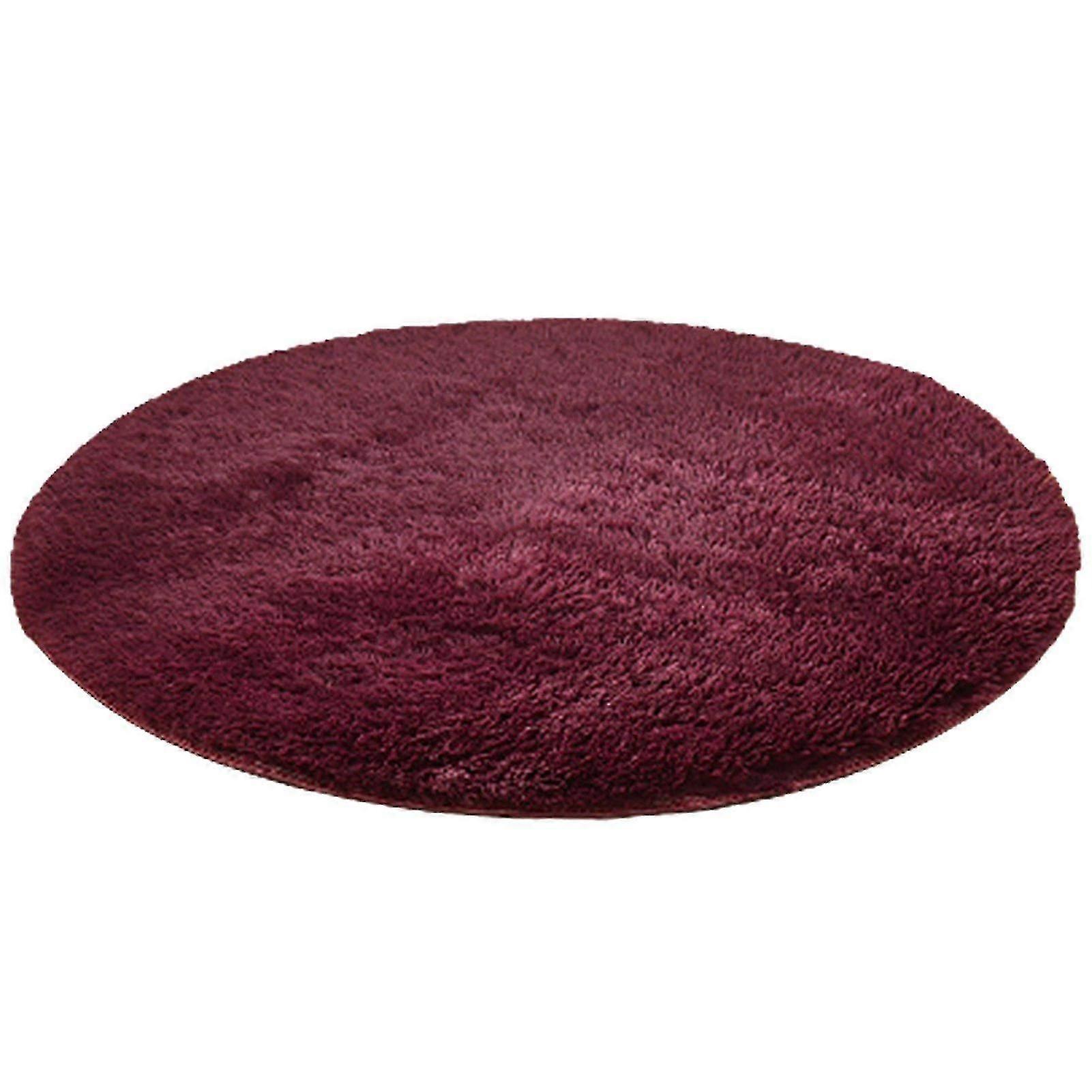 Round Shaggy Non-slip Rug