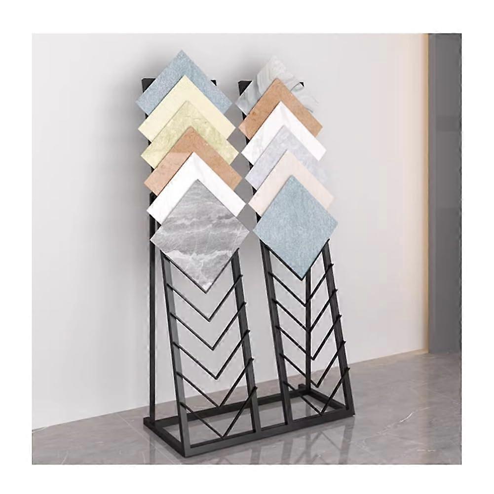 Storage shelf for building materials, black, 85x50x150 cm