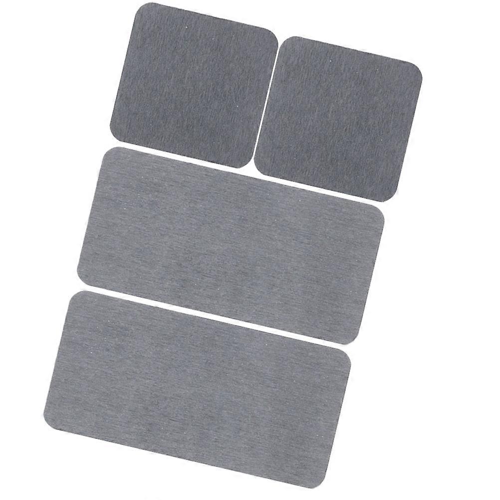 Diatomite Coaster Water Absorbent Rectangular Soap Cup Pad Algae Mud Prevent Stains 4Pcs