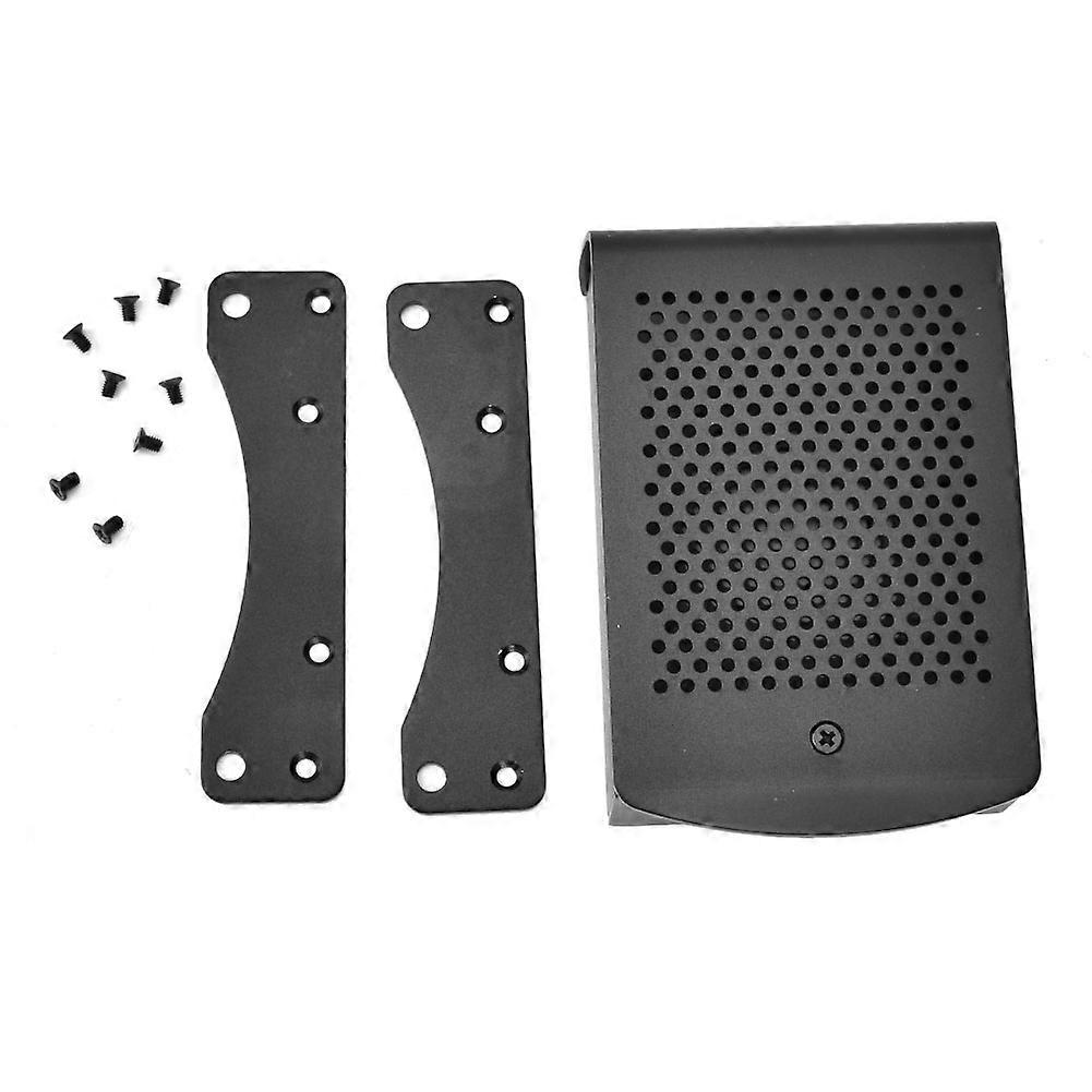 Aluminium Alloy Case with Cooling Bracket Fit for Raspberry Pi 3 Model B/B+(Black)