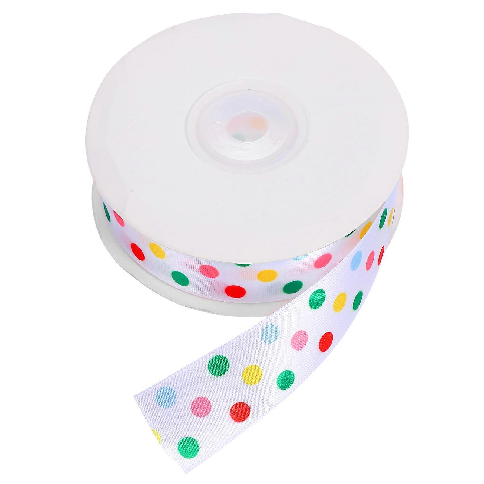 Present Wrapping Ribbons For Birthday Parties And Diy Projects Multi-Colored 22m X 25mm 1 Roll
