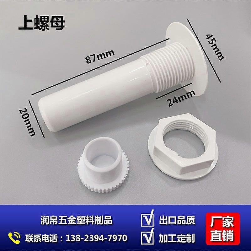 1 sarja jäähdyttimen tyhjennystulppa Lisävaruste: Jäähdyttimen tulpan varaosat keittiön jääkaappiin Tyhjennysputken kokoonpanotarvikkeet Ylempi mutteri