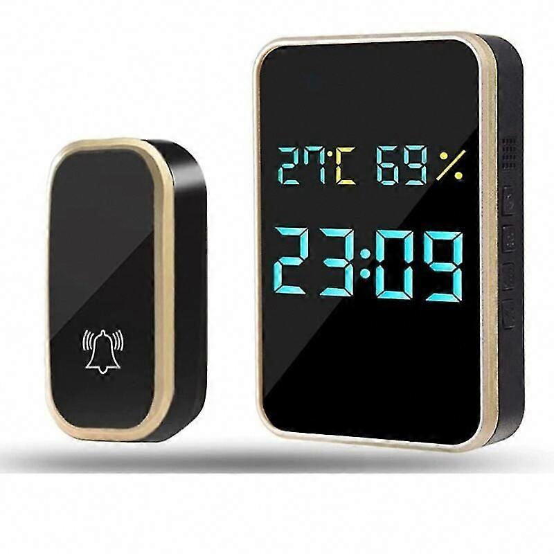 Waterproof Automatic Wireless Outdoor Doorbell No Batteries Needed