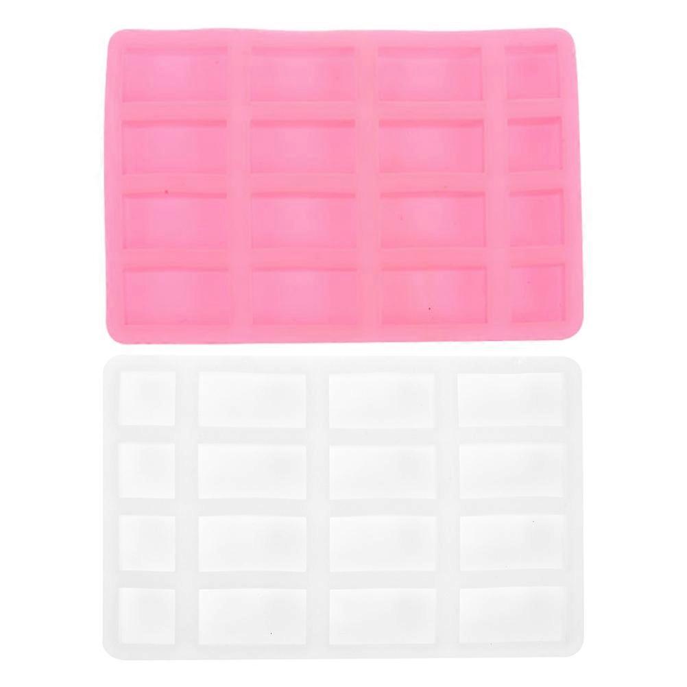 Silicone Mini Bricks Mold 2 Pcs DIY Sand Table & Dollhouse Building Tool for Creative Landscape Crafting and Modeling