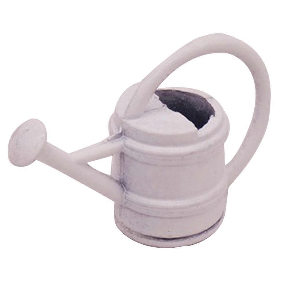Mini House Alloy Watering Pot 2pcs Simulation Miniature Kettle Decor