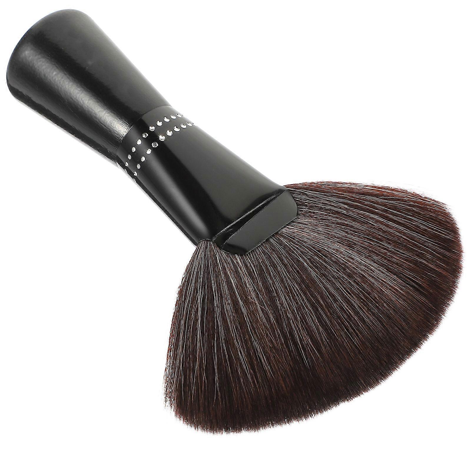 Loose Powder Makeup Brush Designed For Women Daily Use Blending Tool 6.48X1.57X6.29in Coffee 1Set