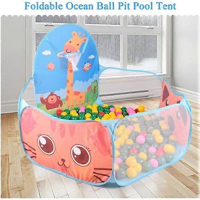 Kids Play Tent Foldable Ocean Ball Indoor and Outdoor
